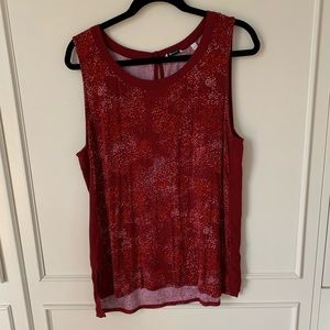 Reitmans XL red tank top